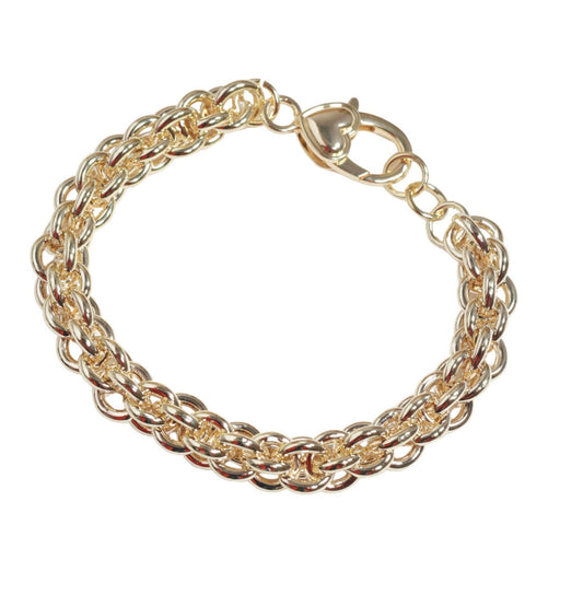 Thick Gold Bracelet