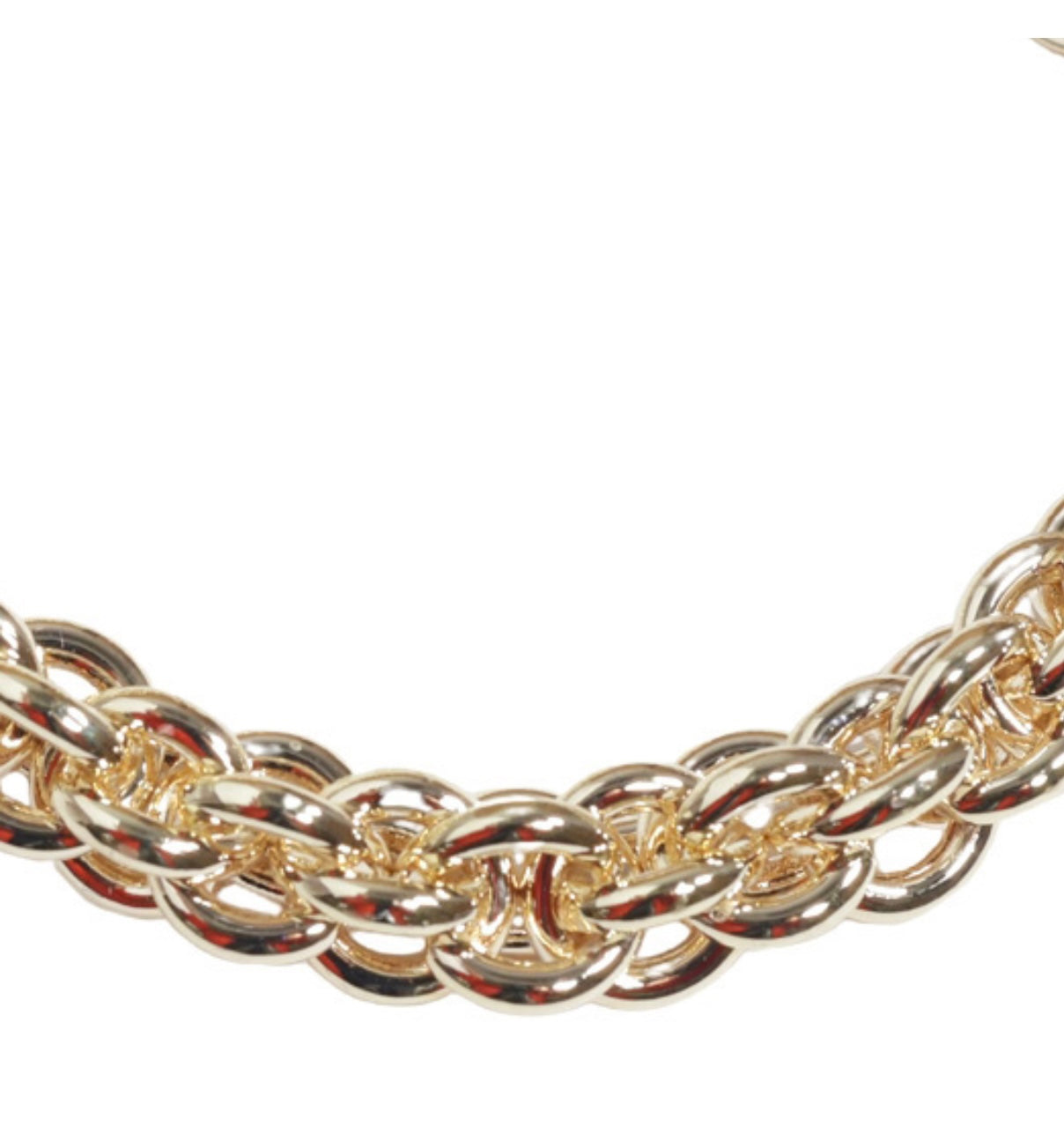 Thick Gold Bracelet