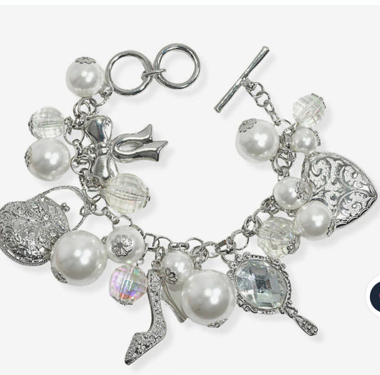Silver Charm Bracelet