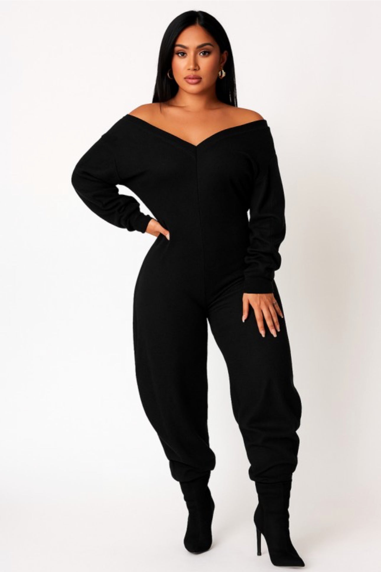 Bri Off shoulder jumpsuit