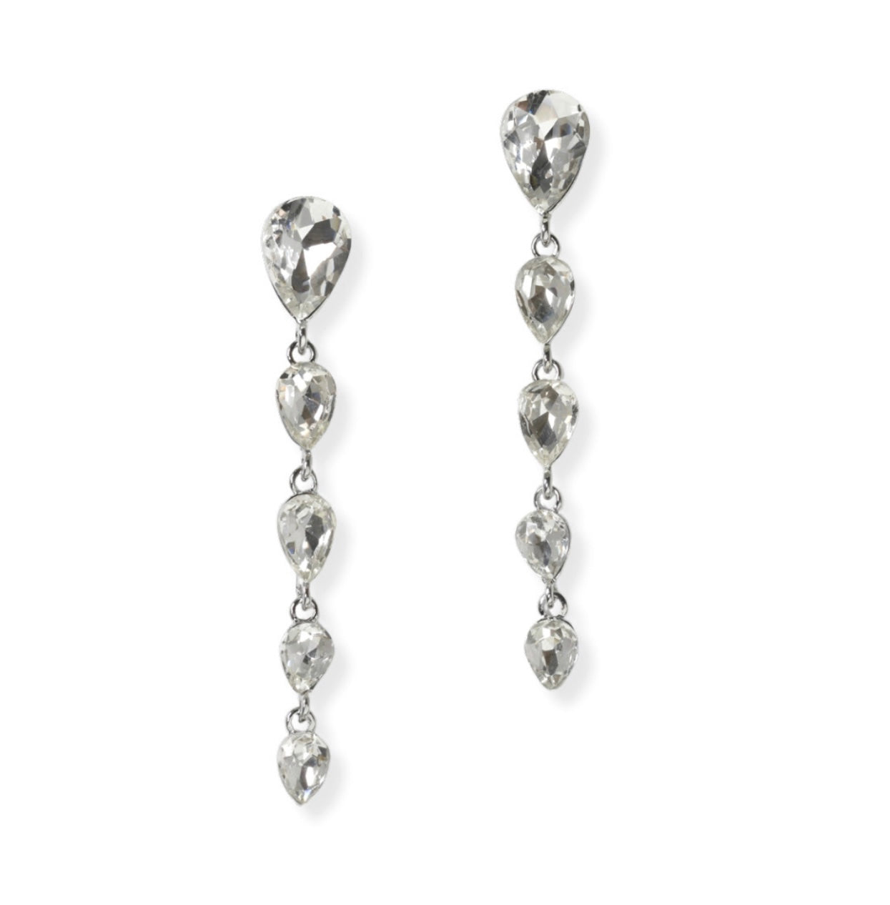 Elegant Clear Teardrop
