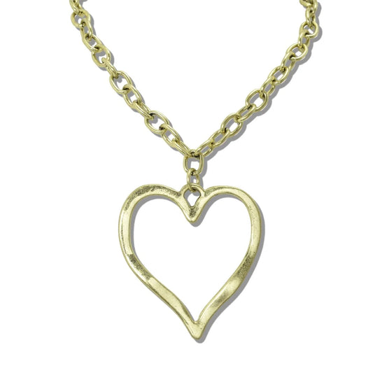 WESTERN OPEN HEART STATEMENT PENDANT