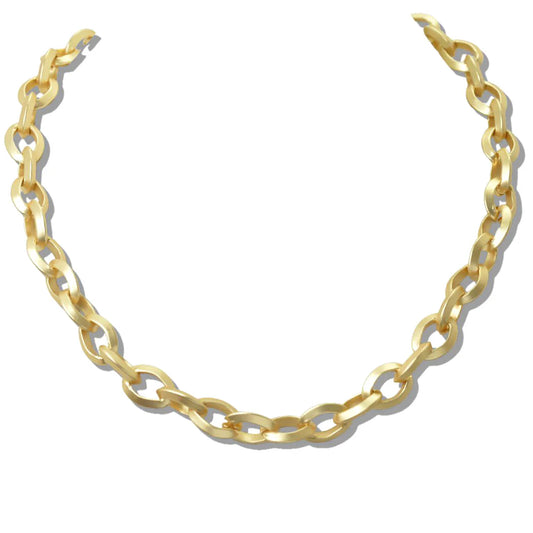 Matte Gold Necklace