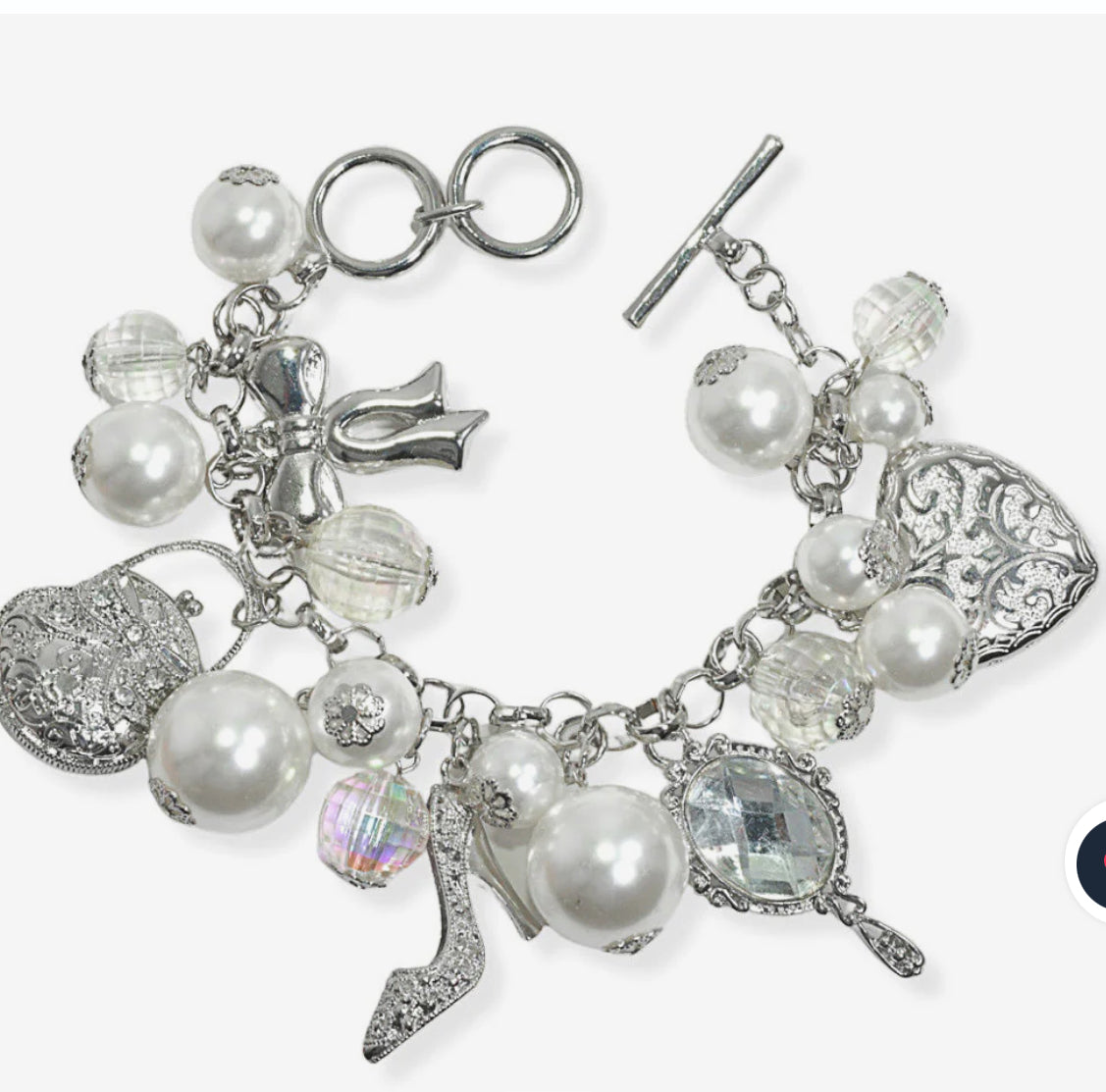 Silver Charm Bracelet