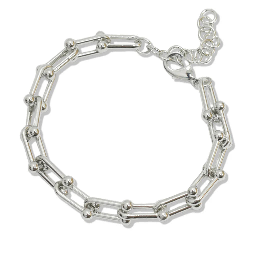 Silver Link Bracelet