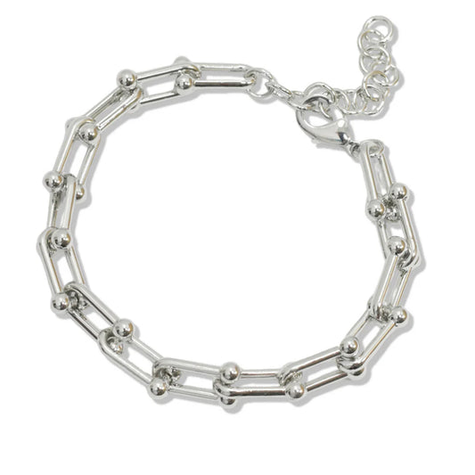 Silver Link Bracelet