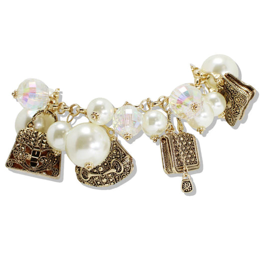Pearl and Gold bracelet