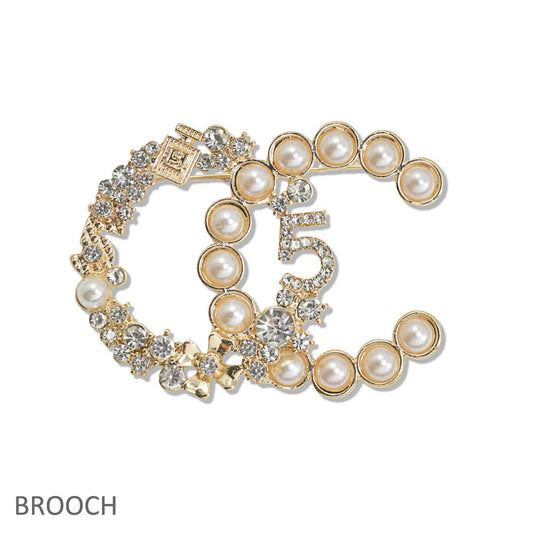 Double C Brooch